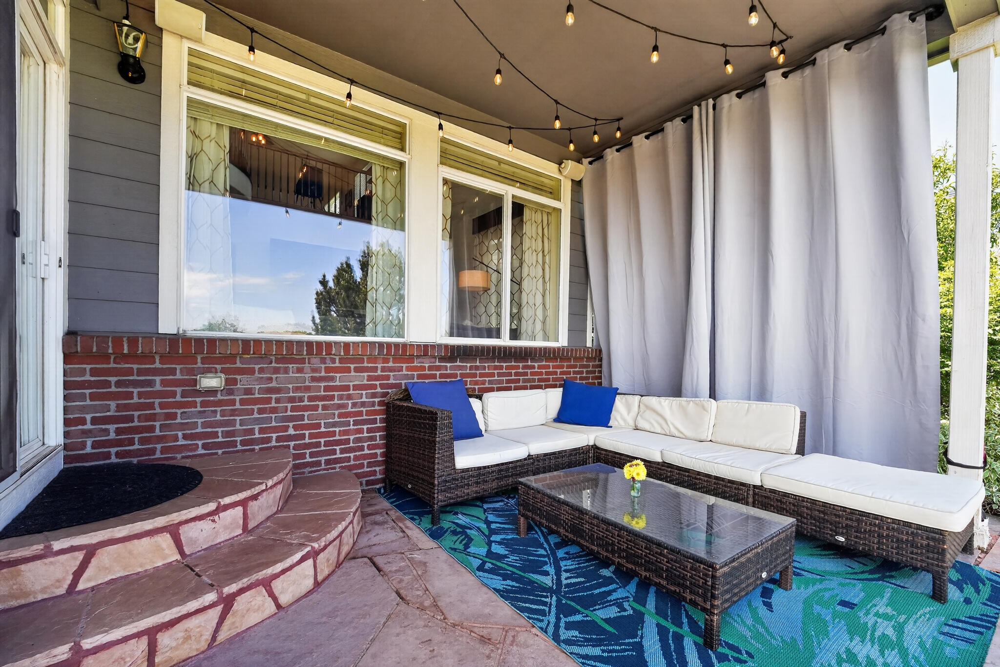 Covered Back Patio